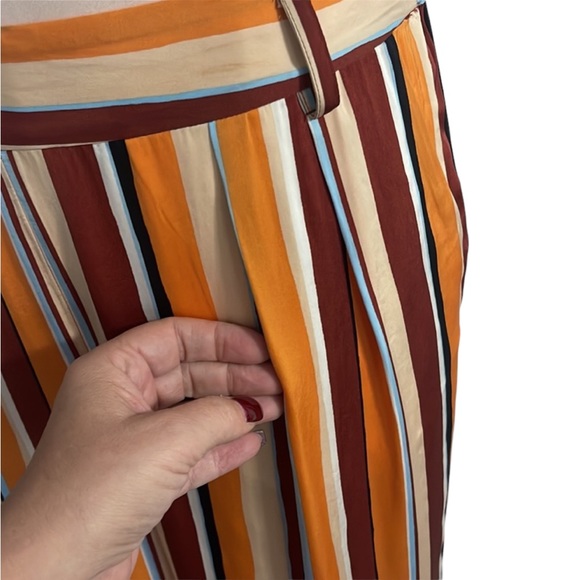 Frame striped pants. Size M. Sunrise multi color. Absolutely beautiful - Picture 6 of 9